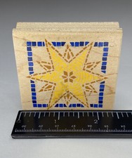 Star Mosaic Rubber Stamp by Rubber Stampede A1044E