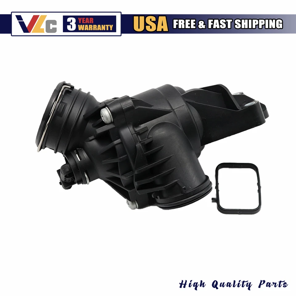 Engine Coolant Thermostat Housing Assy FOR Mercedes-Benz C300 C350 E300 ML350 Foto 2 de 4