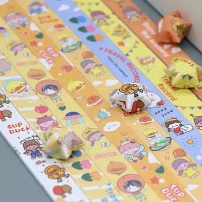 540 Sheets Origami Paper Stars Cute Folding Paper Lucky Star Origami DIY Crafts