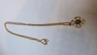 Vintage Avon Necklace Green Stone