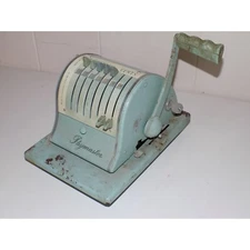 Vintage Paymaster Series S-1000 Check Printer Writer With Key Parts Repair