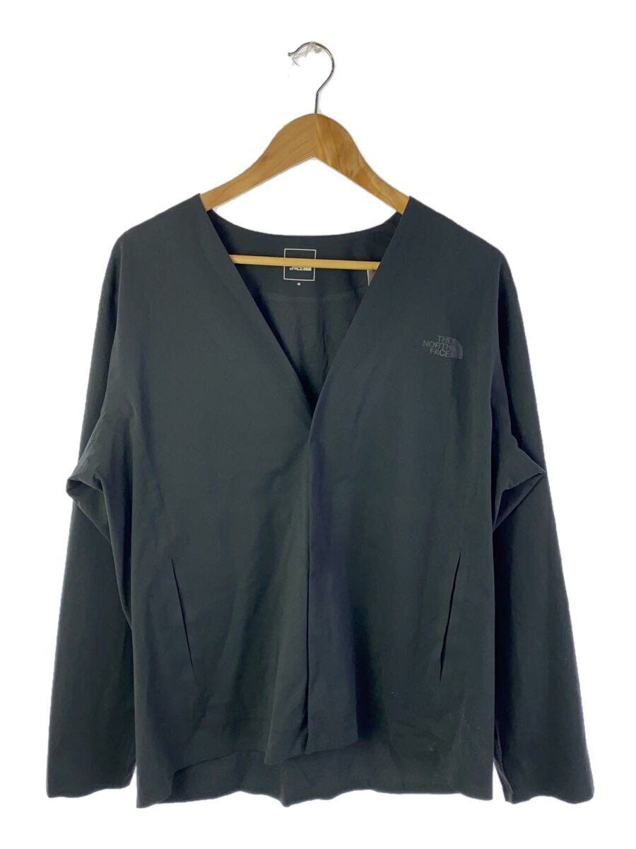 THE NORTH FACE Cardigan TECH LOUNGE M POLYESTER BLACK Used THE NORTH FACE Cardigan TECH LOUNGE M POLYESTER BLACK Used