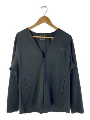 THE NORTH FACE Cardigan TECH LOUNGE M POLYESTER BLACK Used THE NORTH FACE Cardigan TECH LOUNGE M POLYESTER BLACK Used