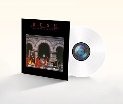 Rush Moving Pictures VERY Limited Edition WHITE Vinyl LP Neil Peart Sealed