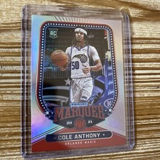 Cole Anthony #251 RC 2020-21 Panini Chronicles Marquee Basketball NM Mint