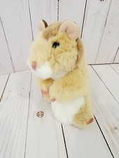 Folkmanis Hamster Plush Hand Puppet Hamster Realistic Soft Animal Toy Folktails