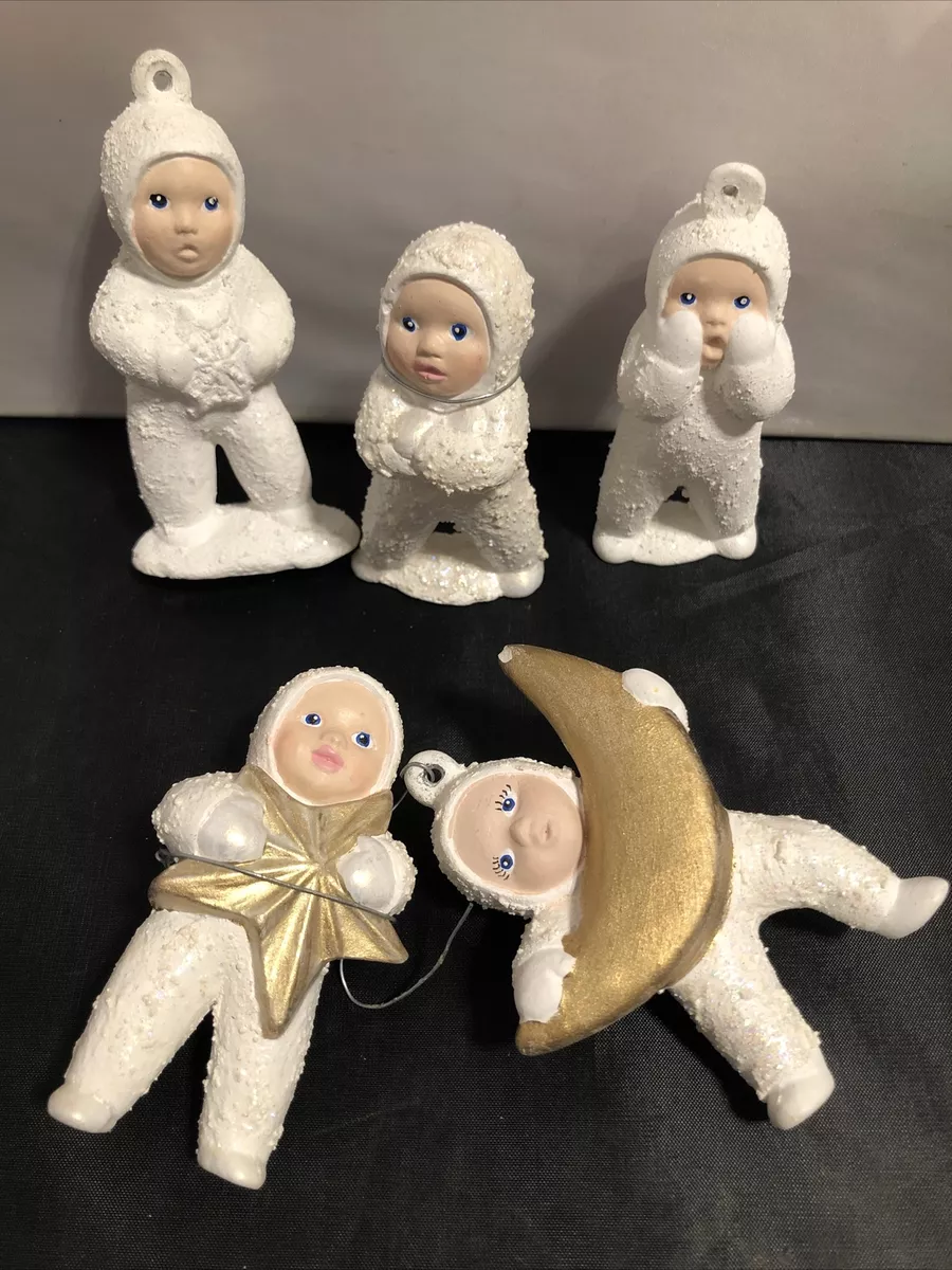 Snow baby ornaments deals