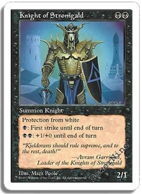 Knight of Stromgald *PLAYSET* Magic MtG x4 Ice Age SP
