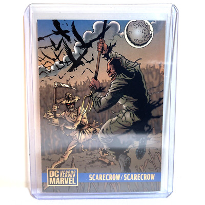 DC VERSUS MARVEL: SCARECROW / SCARECROW #98 Trading Card 1995 Fleer Skybox Comic