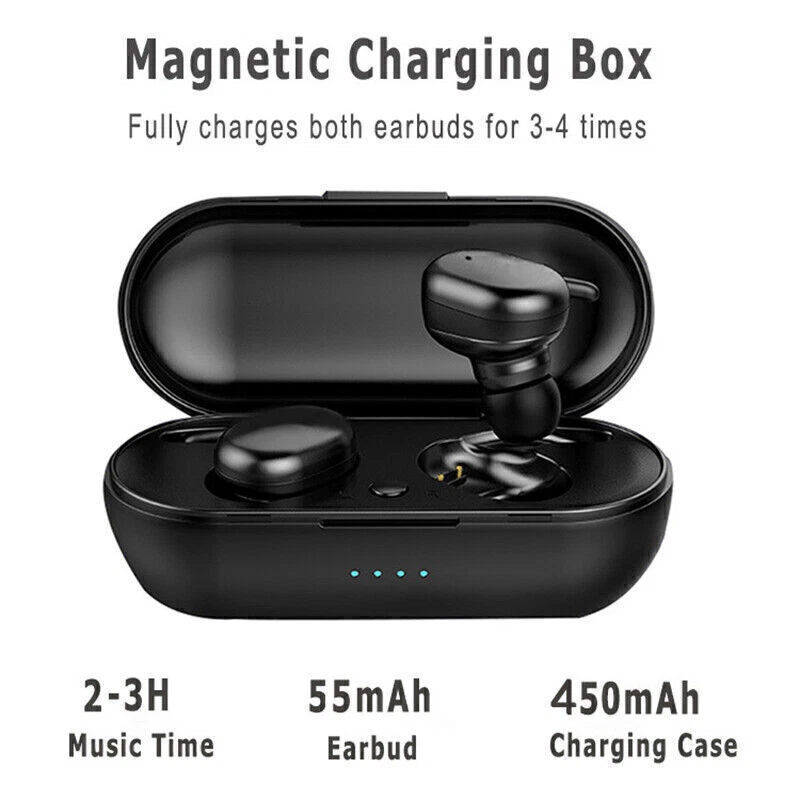 Bluetooth 5.0 Wireless Headphones Earphones Mini In-Ear Pods For IPhone Android_voghion.com