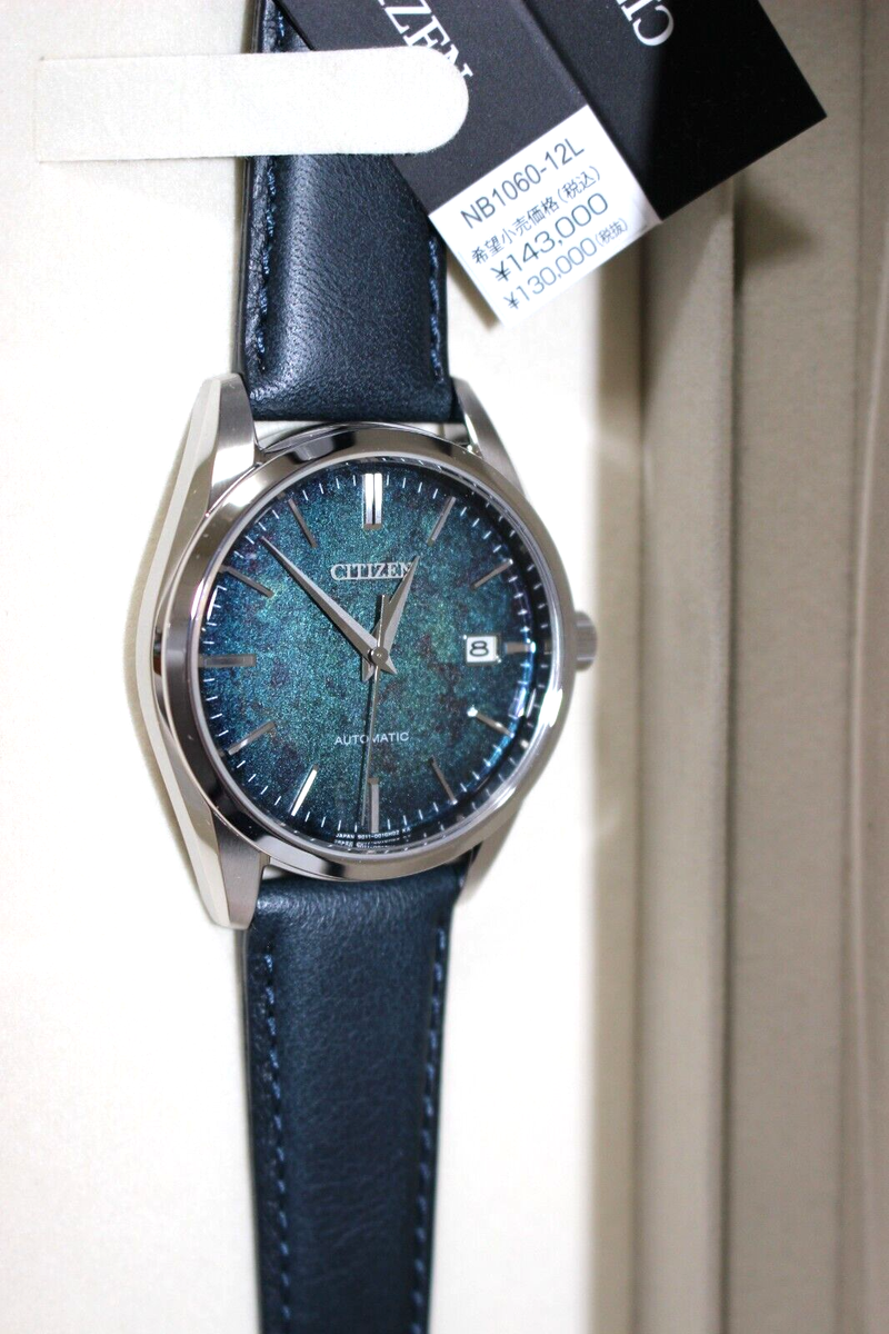 Citizen Collection NB1060-12L Blue Lacquer Dial Mechanical Citizen Collection NB1060-12L Blue Lacquer Dial Mechanical