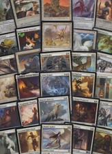 Magic The Gathering Single Uncommon White Non-Foil Creature Cards