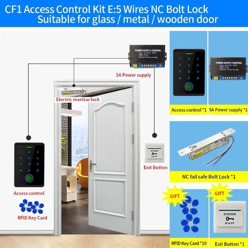 Wifi Fingerprint Lock Security Protection Waterproof Digital Keypad Door Opener - Picture 6 of 37