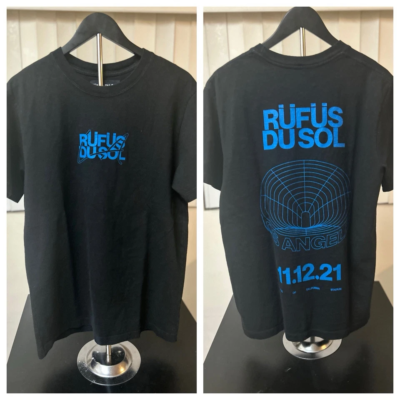 Rufus Du Sol 2021 Band Los Angeles Made In USA T Shirt Full Size S
