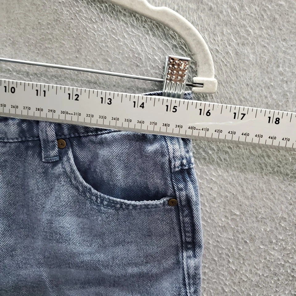 Pantalones Cortos O'Neill Junior 5 Azul Corte Denim Botón Mosca Entrepierna Caliente 2" Foto 2 de 4