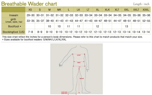 Aquaz KENAI Convertible Waders Size: XL (Version 5) - Picture 5 of 6