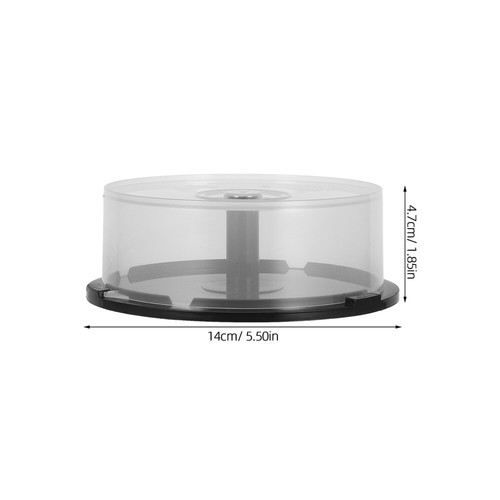 4 Pcs CD Storage Bin Bathroom Organizers and Boxstandard-sized-dvd - Afbeelding 5 van 12