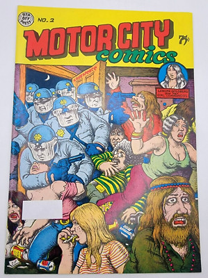 Motor City Comics No. 2 FEB 1970 Rip Off Press NM 9.0+ Robert Crumb Near Mint