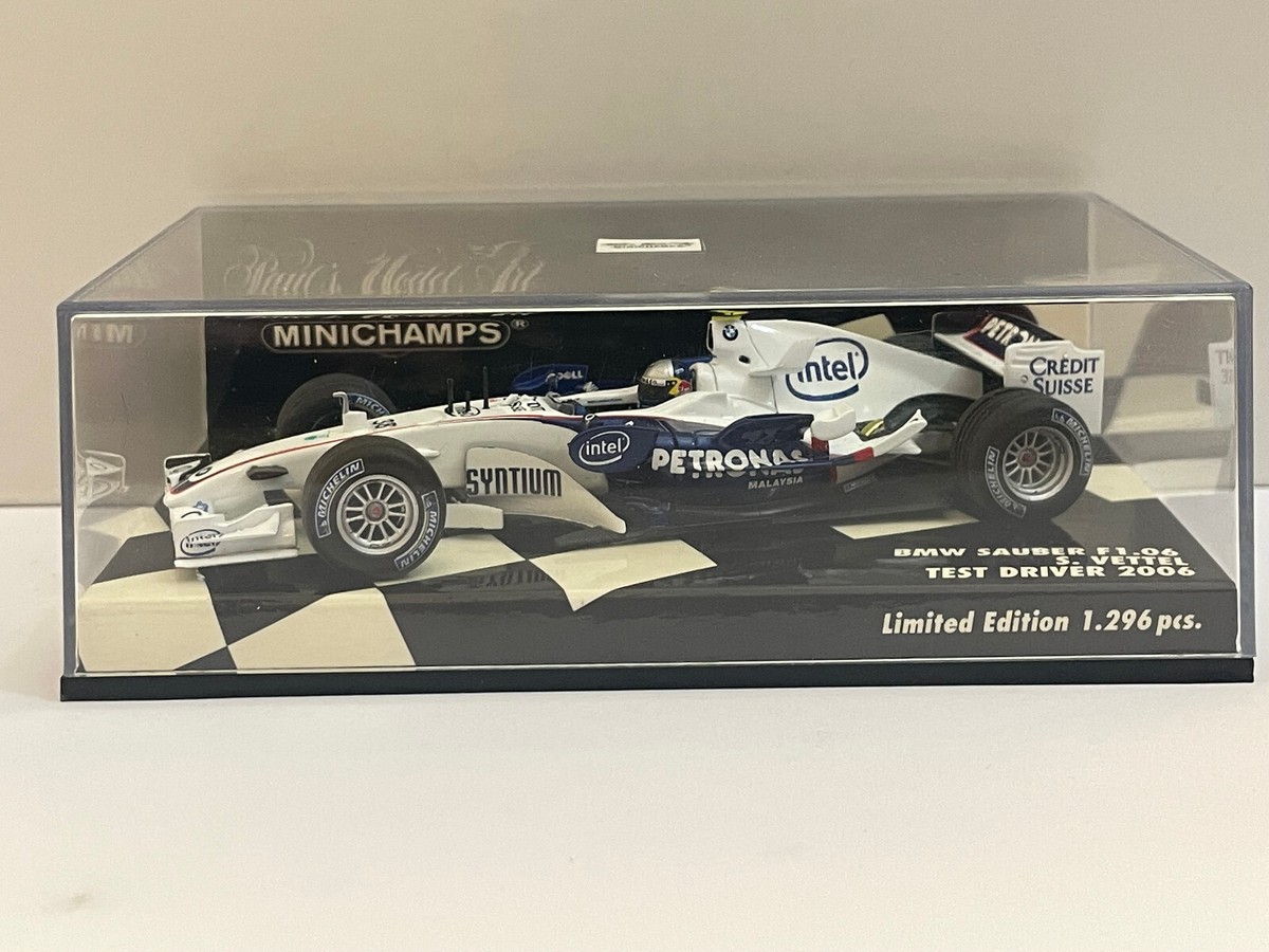 Minichamps 1:43 BMW Sauber F1.06 Sebastian Vettel Test