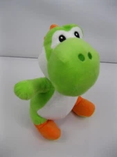 Plush Yoshi 9" Nintendo Super Mario Bros Green Stuffed Animal Toy 2021 Basic Fun