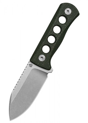 Taschenmesser Canary, stonewashed Klinge, grüner Micarta Griff - Folder
