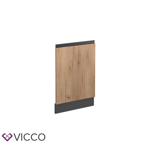 Pannello anteriore per lavastoviglie cucina R-Line 45 cm antracite quercia Vicco - Foto 2 di 5
