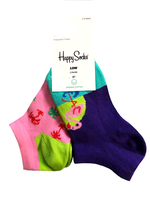 Happy Socks 2 Paar Low Socks Flamingo Lustige Socken FüR Kinder 2-3 Jahre 24-26