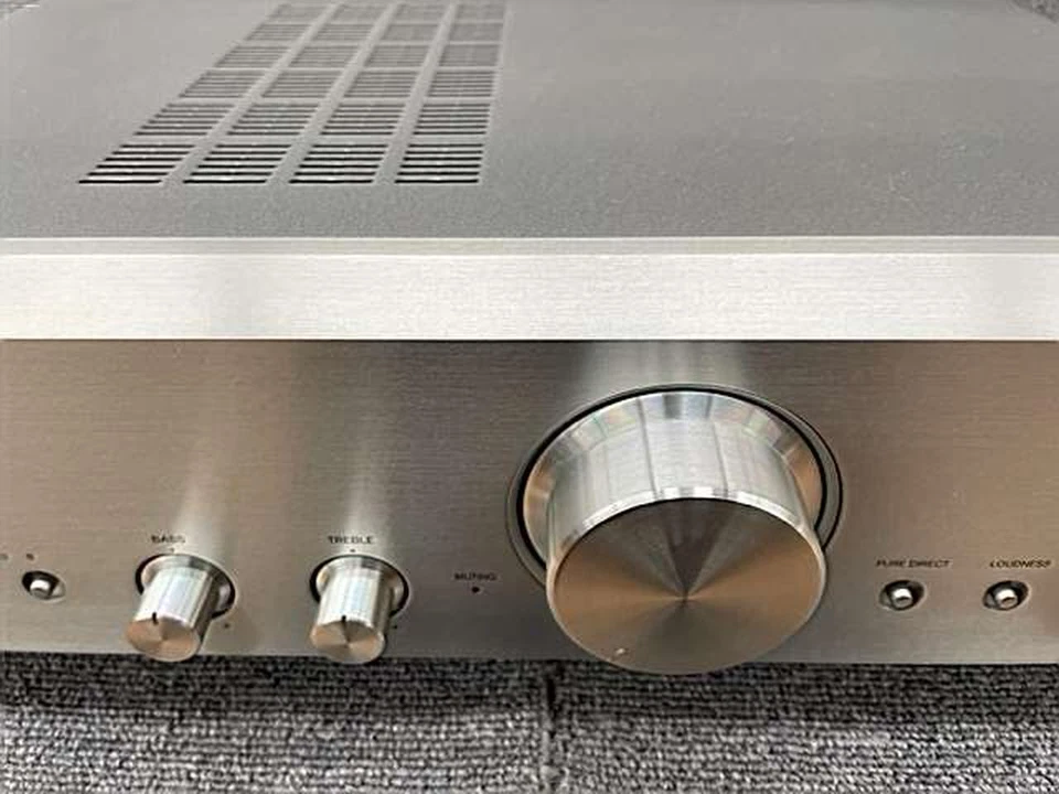 Onkyo A-973 Integrierter Verstärker Silber Guter Zustand Used - Bild 3 von 4
