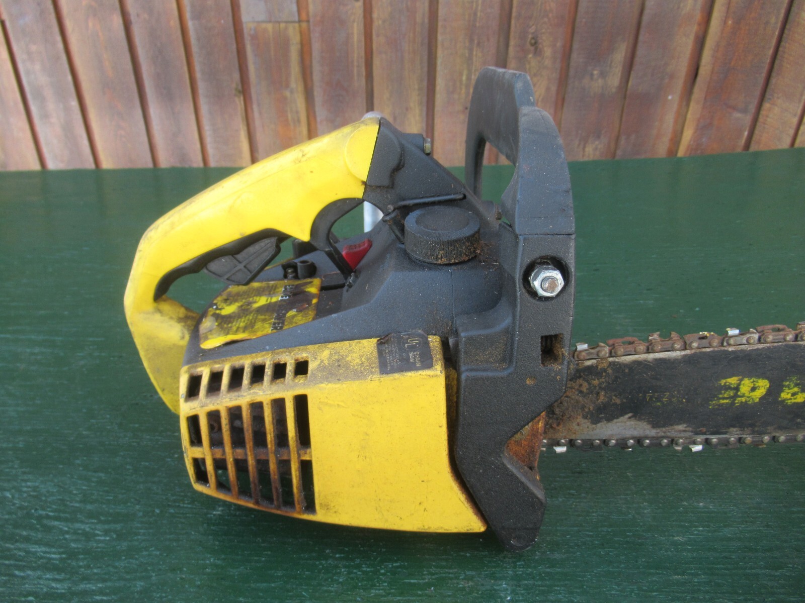 Vintage McCULLOCH EAGER BEAVER Chainsaw Chain Saw with 12" Bar eBay