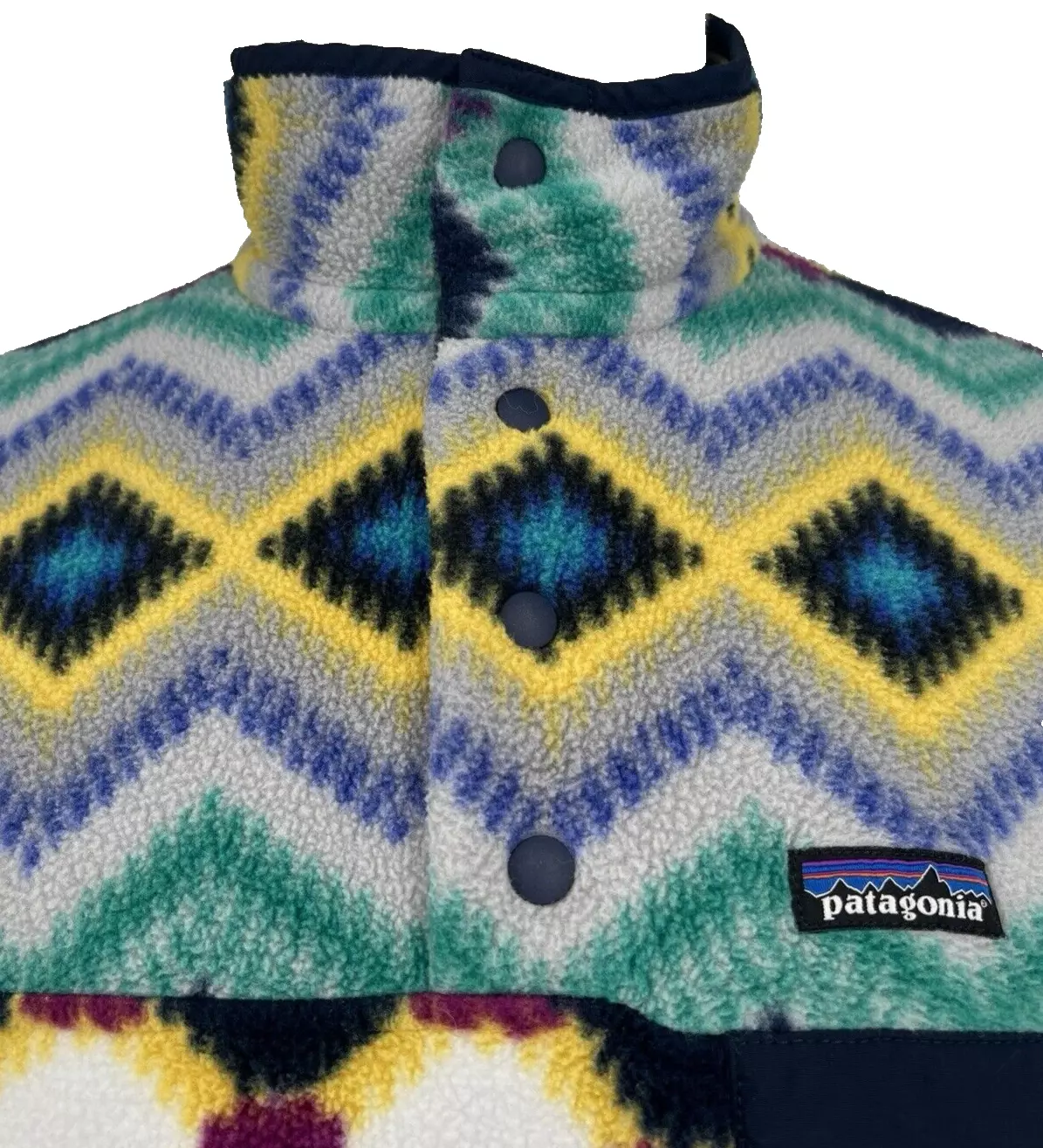patagonia synchilla snap t tribal aztec sweater