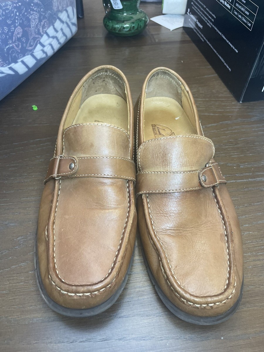 Arnold Palmer Comfort Classics Shoe Slip On Loafer 10 Brown  display picture 1