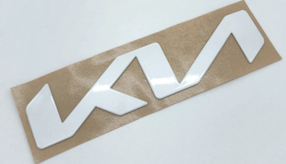 Original Blanco Perla Frontal KIA Logo OEM Emblema Para SORENTO MQ4 (20~23) Foto 3 de 4