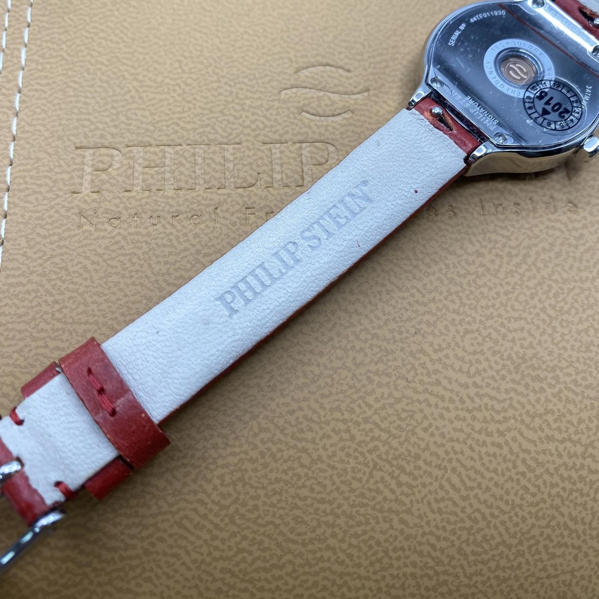 Philip Stein Classic Round Mini 28mm Steel MOP Dial Quartz Ladies Watch 44D-CMOP Philip Stein Round Mini 28mm Gold-Tone MOP Dial Ladies  main image 3