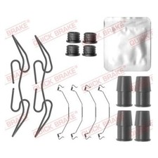 1x Zubehörsatz, Scheibenbremsbelag QUICK BRAKE 109-0133 passend für