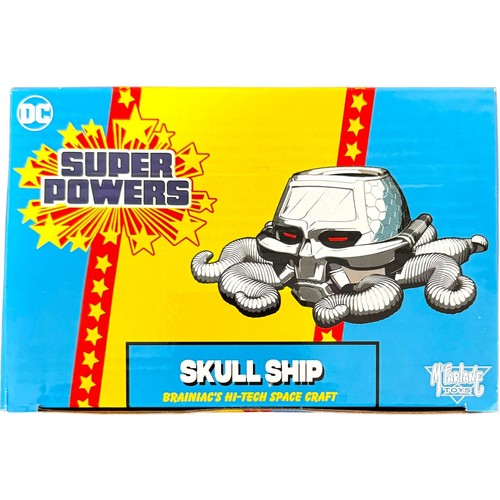 DC Super Powers Skull Ship (Brainiacs Hi-Tech Space Craft) Vehicle - McFarlane - Picture 7 of 9