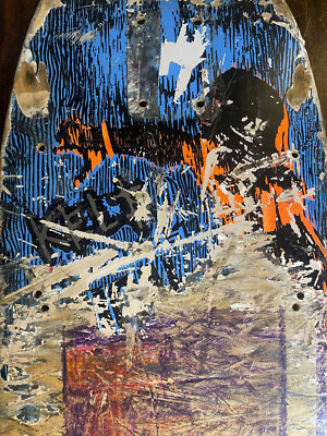 1989 Kele Rosecrans model Vision skateboard deck vintage original