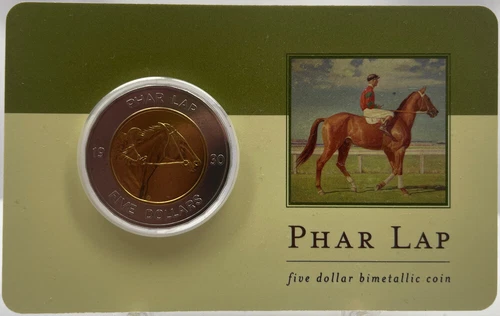 2000 Five Dollar Uncirculated - Phar Lap