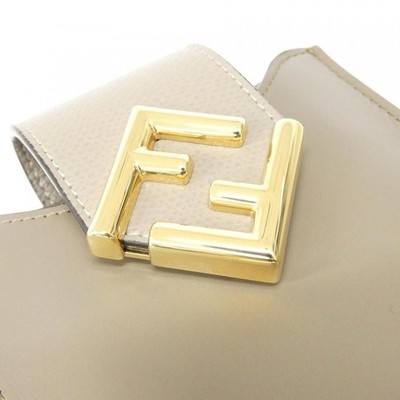 Fendi FF Diamond 7AS188 ALWA Phone Case Leather Used From Japan | eBay