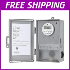 Digital 7-Day Programmable Timer Switch –  Listed