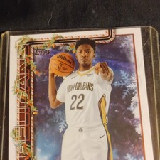 Topps 2025-26 Holiday Derik Queen New Orleans Pelicans Basketball Card H173