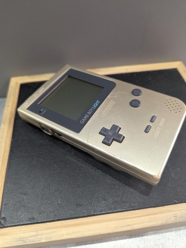 Console Sony Nintendo Game Boy Gameboy Light Gold Doré Or MGB - 101 - Imagen 5 de 7