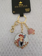 Disney The Little Mermaid Ariel Floral Keychain