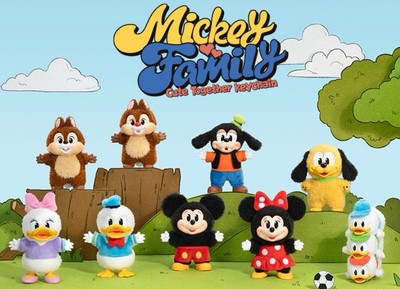 ミッキーファミリー　POPMART ドナルド デイジー　micky family ミッキーファミリー Mickey Family ドナルド デイジー ポップ