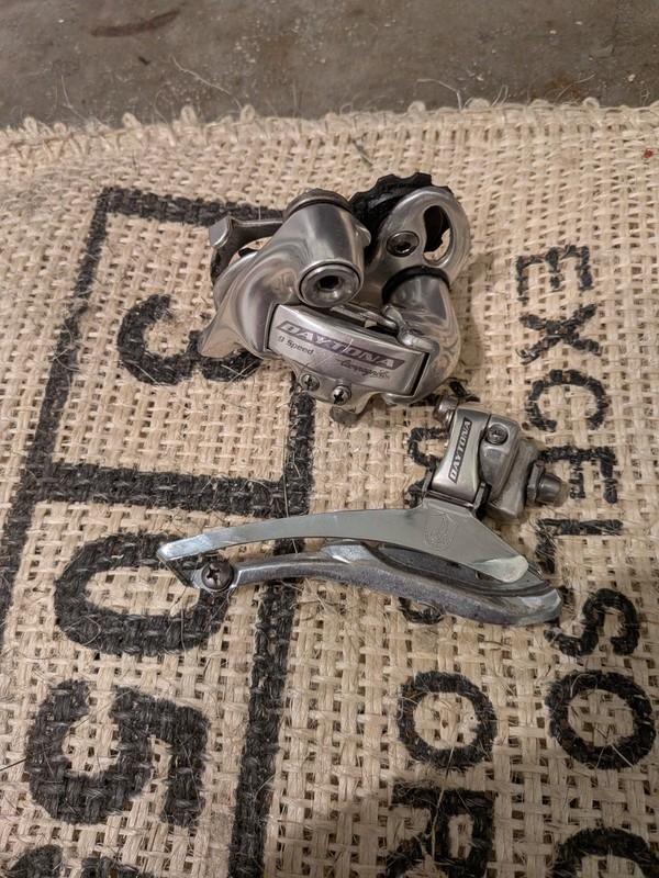 Campagnolo Daytona 9s Front And Rear Derailleurs