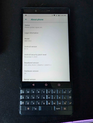 BlackBerry Key2 LE - 32GB - Black (BBE100-2) Smartphone