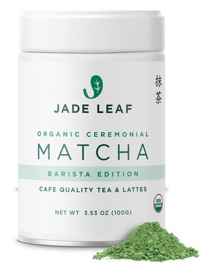 Jade Leaf Matcha Organic Ceremonial Grade Green Tea Powder - Barista Edition ...
