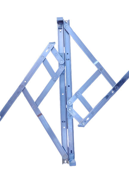 Pair of uPVC Window Hinges Double Glazing Friction Stay PVC Top Hung 16" 13mm
