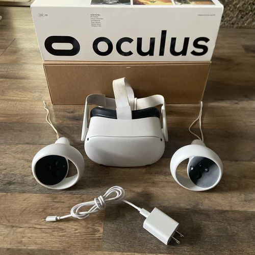 Meta Oculus Quest 2 - 256GB Advanced All-in-one VR Headset & Controllers & Box