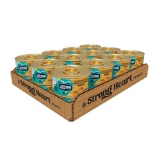 A Strong Heart Canned Wet Cat Food, Chicken Shreds with Organ Meat in Sauce -...