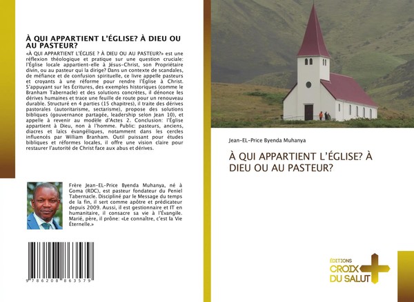 Jean-El-Price Byenda Muhanya | À QUI Appartient L'ÉGlise? À Dieu OU AU Pasteur?-image